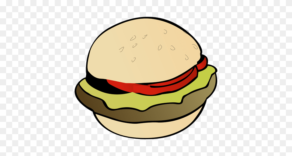 Desenhos Animados Americano, Burger, Food, Clothing, Hardhat Png