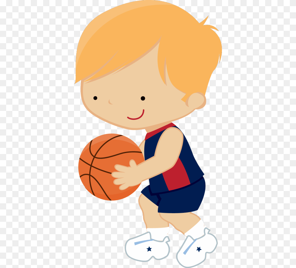 Desenhos Clip Art Cards, Baby, Person, Ball, Basketball Free Png Download