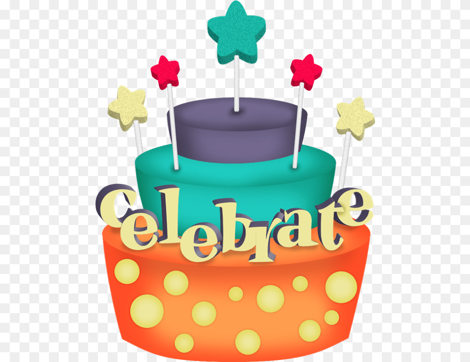 Desenhos De Bolo De Aniversrio Colorido, Birthday Cake, Cake, Cream, Dessert Png Image