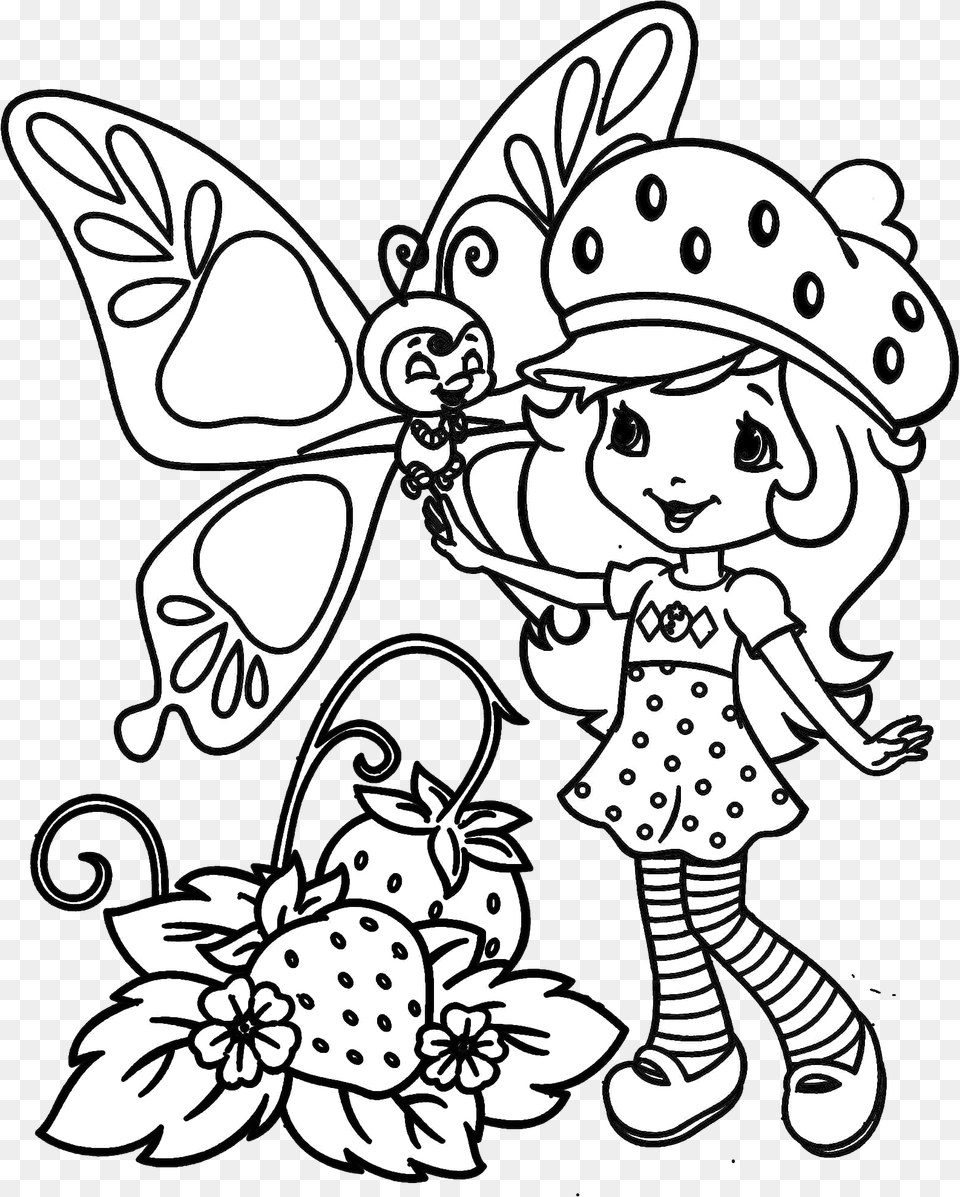 Desenhos Para Colorir Moranguinho, Book, Comics, Publication, Baby Free Png Download