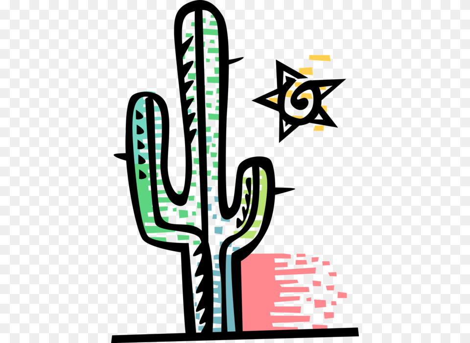 Desert Cactus Plant Image Illustration Of Vegetation Free Png