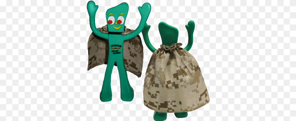 Desert Camo Cape For Semper Gumby Fictional Character, Bag, Person, Child, Female Free Png Download