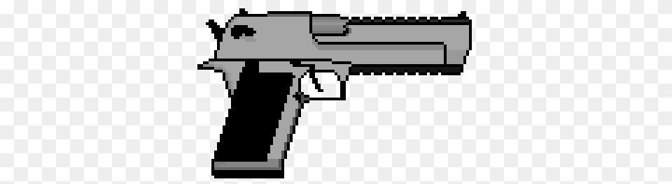 Desert Eagle Handgun Loaded Pixel Art Maker, Firearm, Gun, Weapon, Rifle Free Png Download