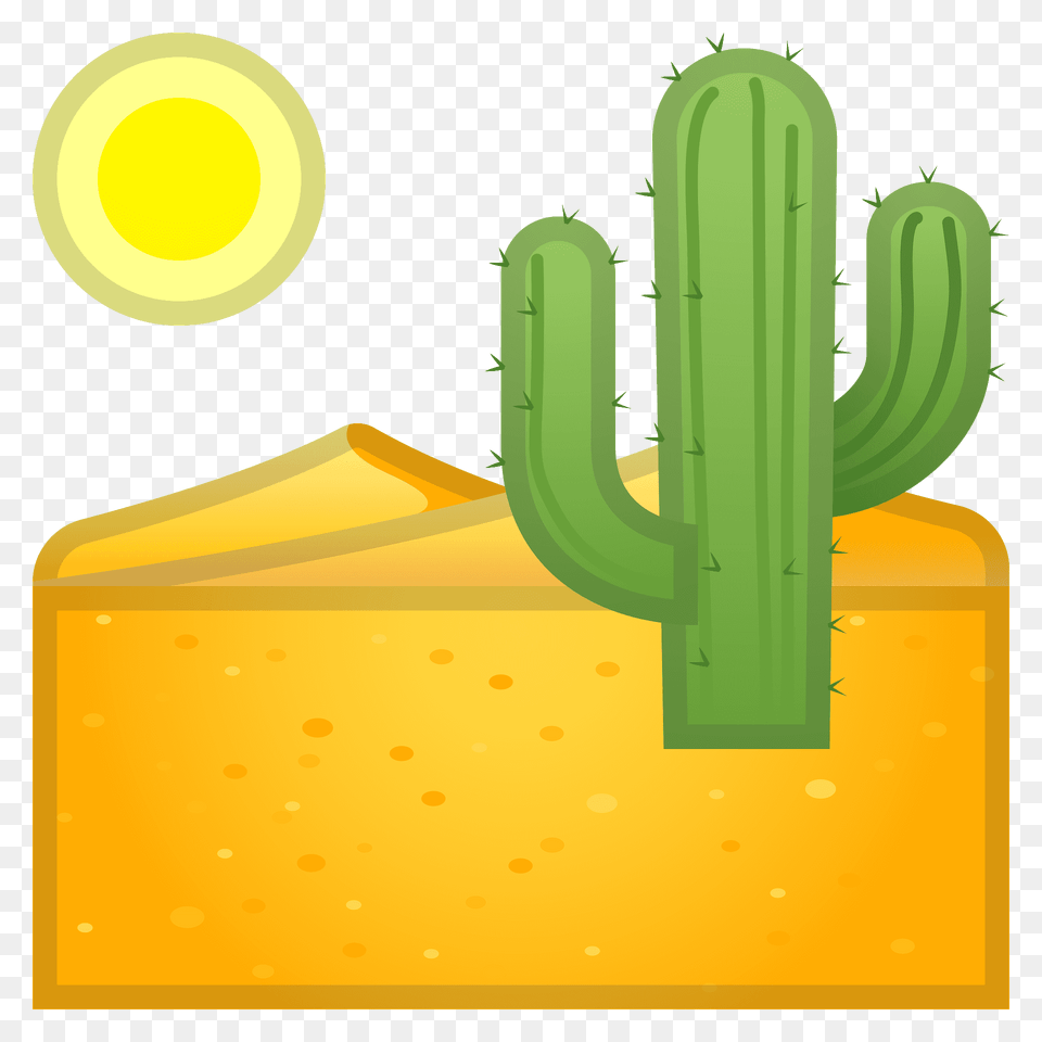Desert Emoji Clipart, Cactus, Plant Png Image