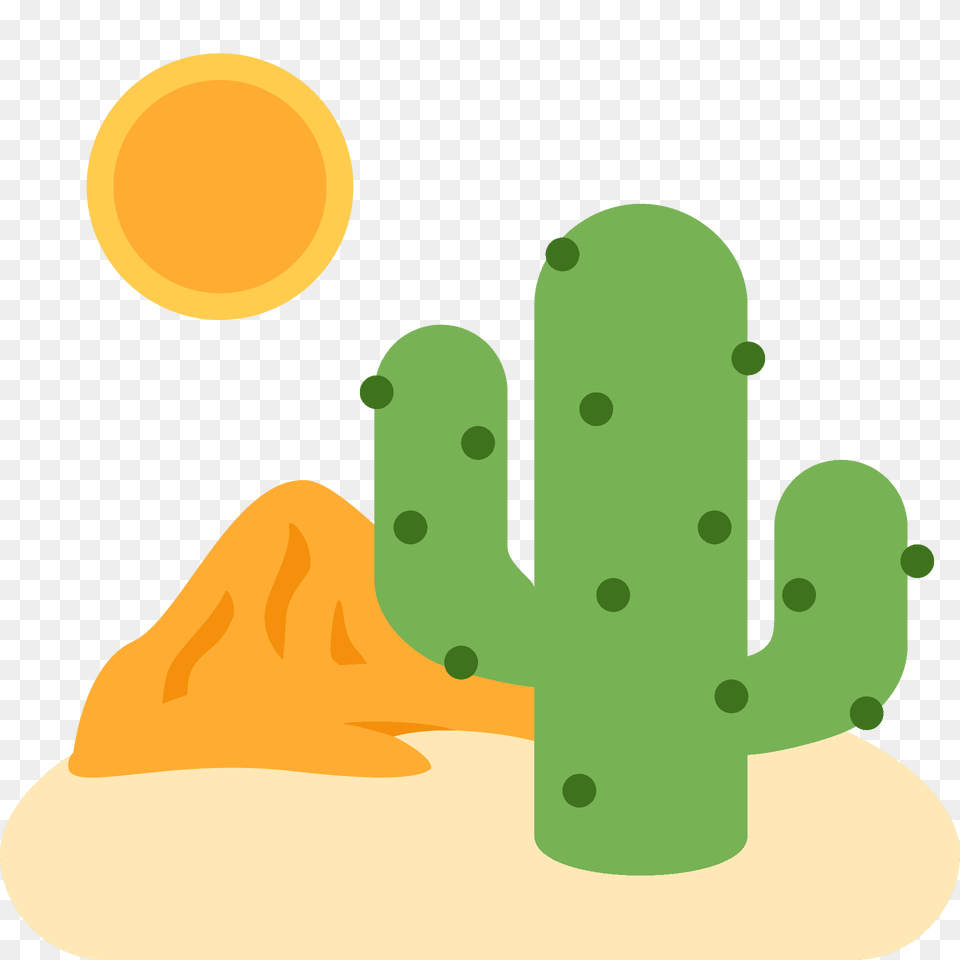 Desert Emoji Clipart, Cactus, Plant Free Transparent Png