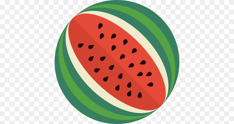 Desert Food Fruit Holiday Melon Mintie Water Icon, Plant, Produce, Watermelon Free Png Download