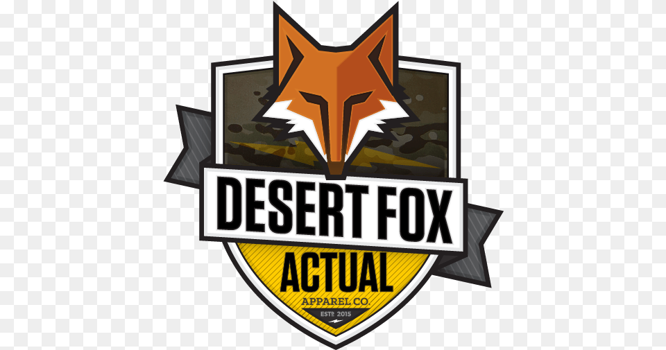 Desert Fox Actual Automotive Decal, Logo, Emblem, Symbol, Architecture Free Transparent Png