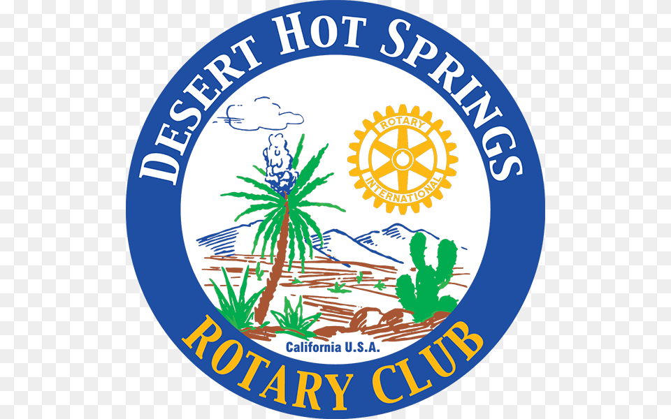 Desert Hot Springs Rotary, Logo, Emblem, Symbol, Architecture Png