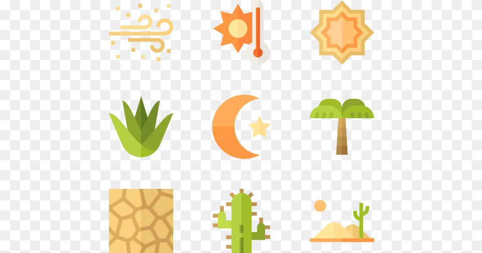 Desert Icon, Leaf, Plant, Symbol Png