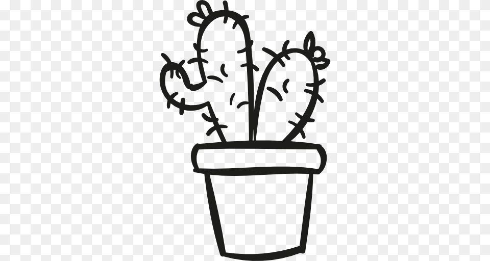 Desert Icon, Plant, Potted Plant, Stencil, Cookware Png