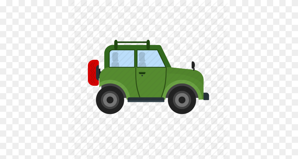 Desert Jeep Pickup Road Safari Truck Vehicle Icon, Pickup Truck, Transportation, Bulldozer, Machine Png Image