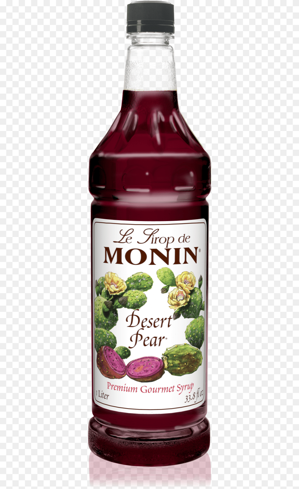 Desert Pear Syrup Monin Desert Pear Syrup, Food, Ketchup, Seasoning Free Png Download