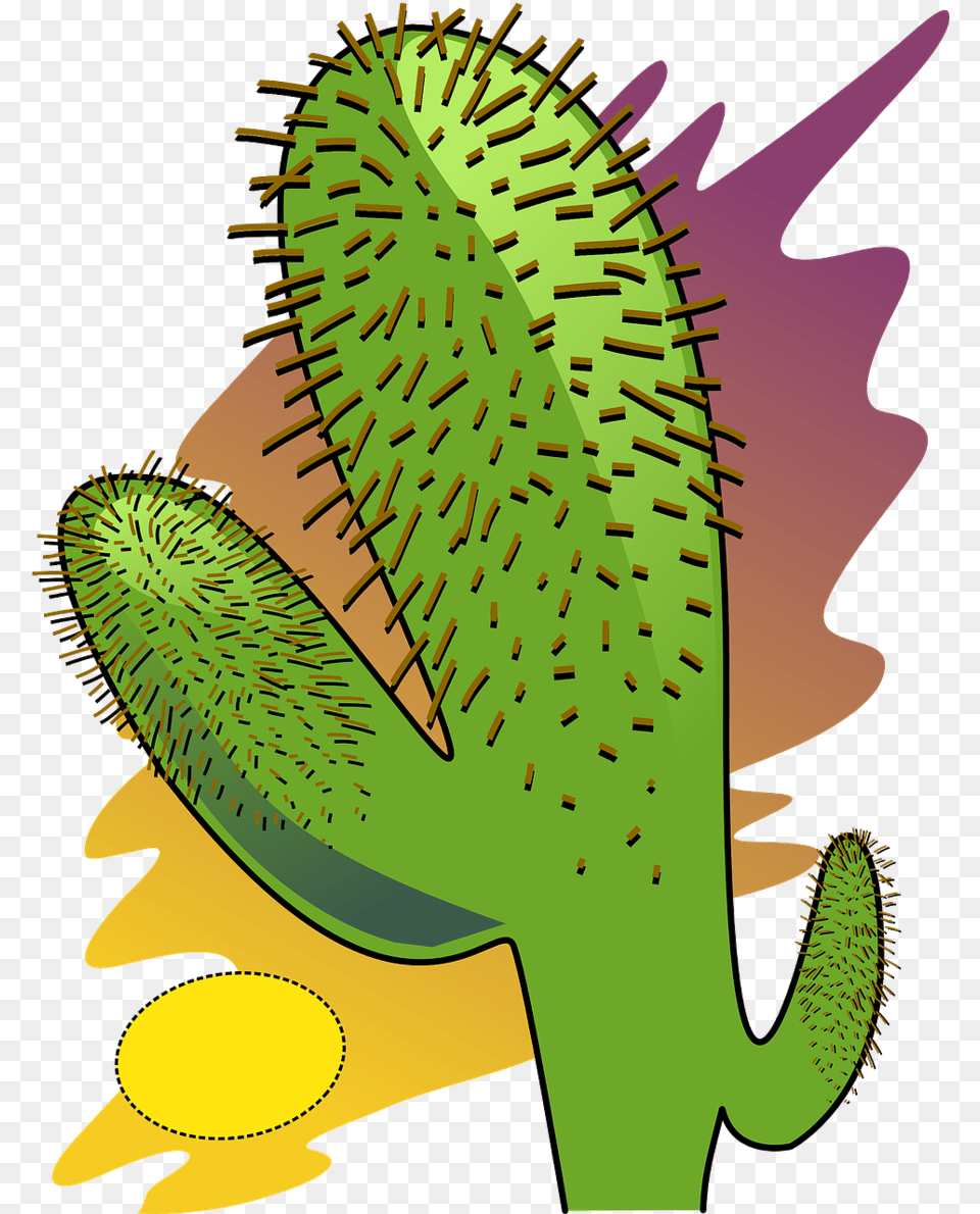 Desert Plant Clipart Desert Plants Clip Art Cactus, Bud, Flower, Pollen, Sprout Png Image