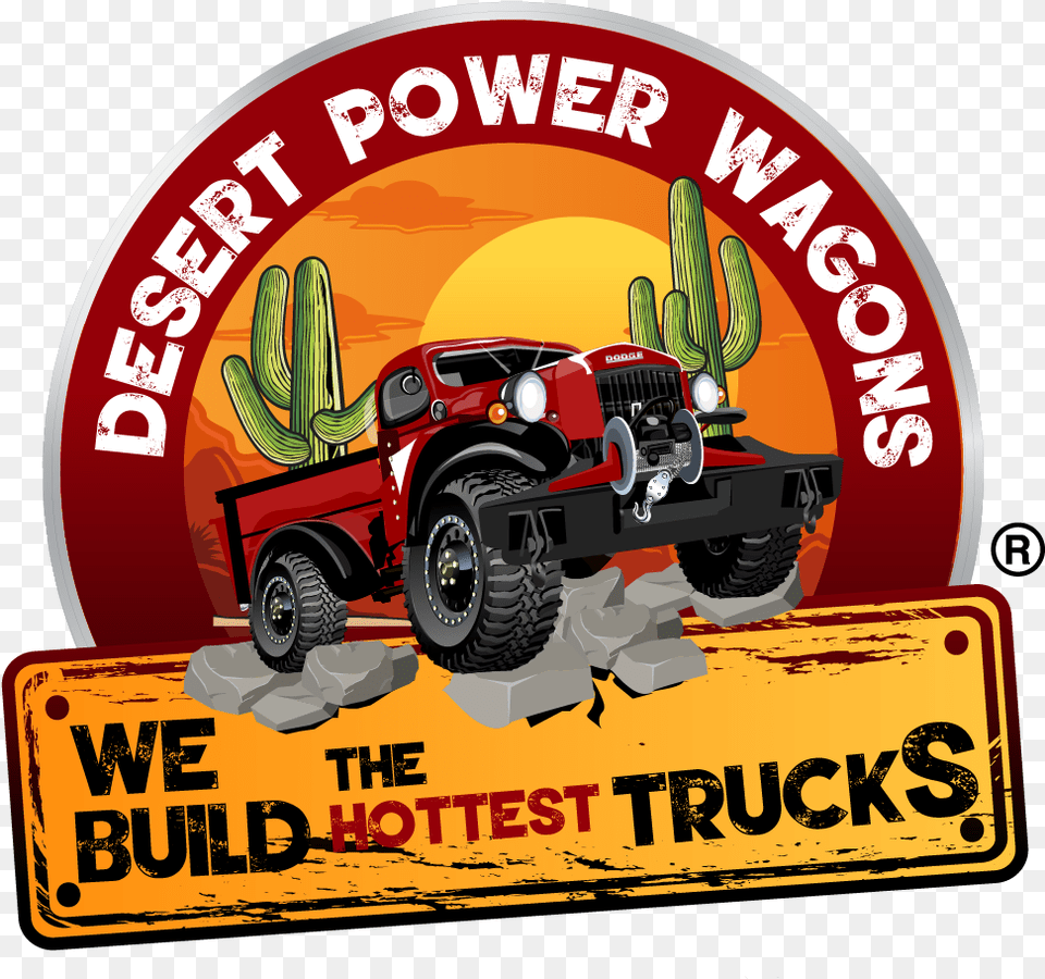 Desert Power Wagons Off Road Vehicle, Machine, Spoke, Wheel, Transportation Free Transparent Png