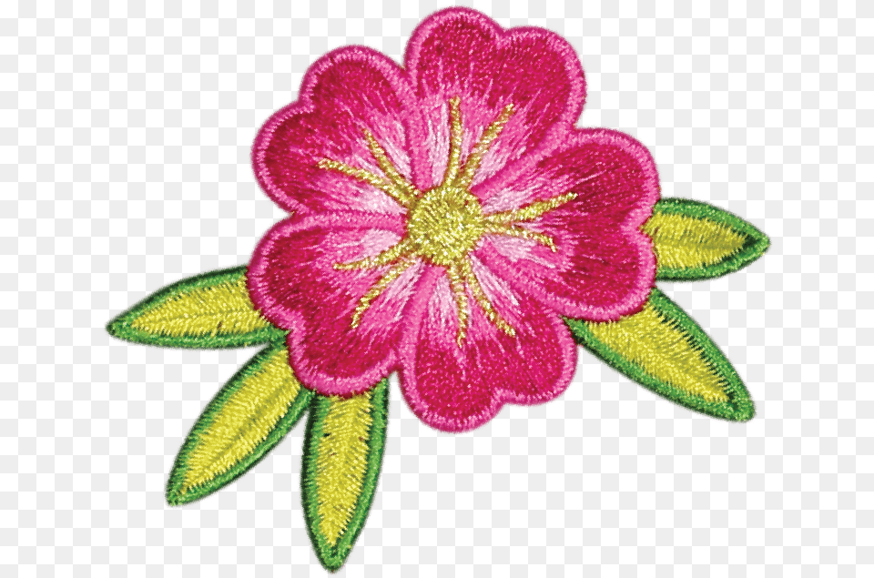 Desert Rose, Embroidery, Pattern, Plant, Dahlia Free Transparent Png