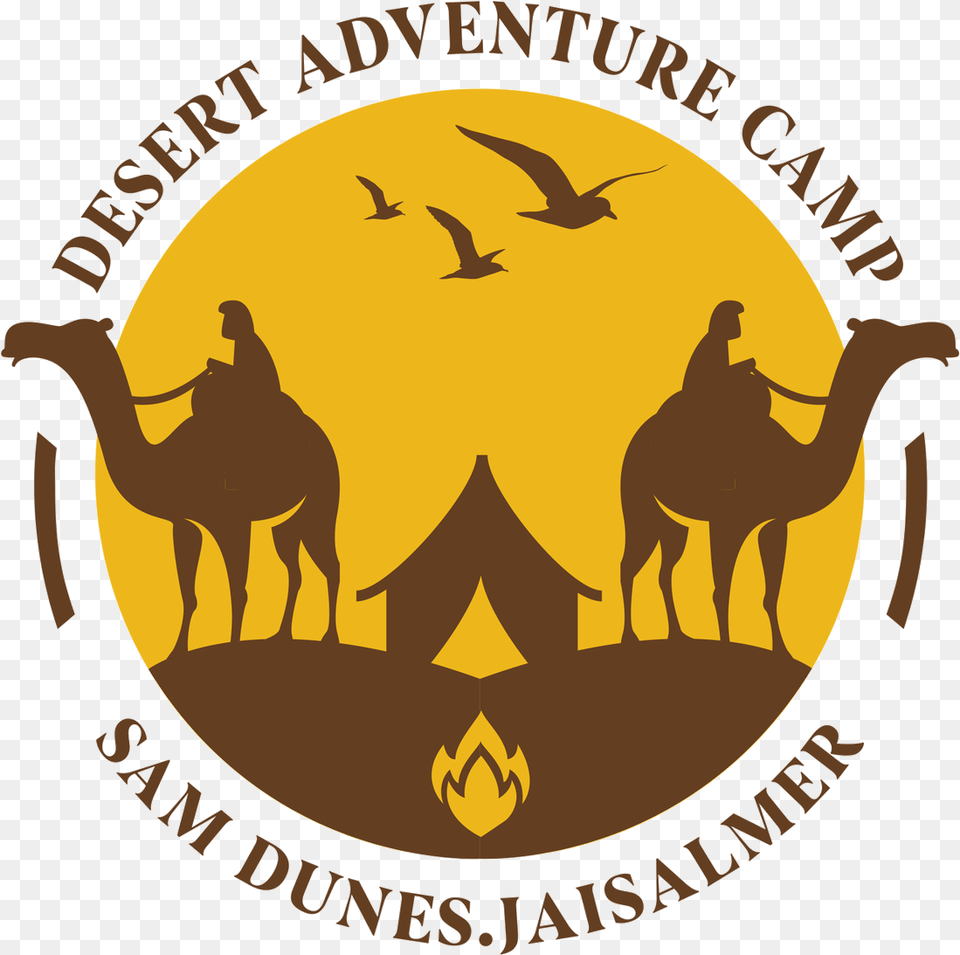 Desert Safari Deals Download Arabian Camel, Logo, Animal, Bird, Mammal Png Image