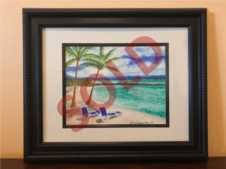Desert Seclusion Watercolor Painting Https, Art, Photo Frame Png