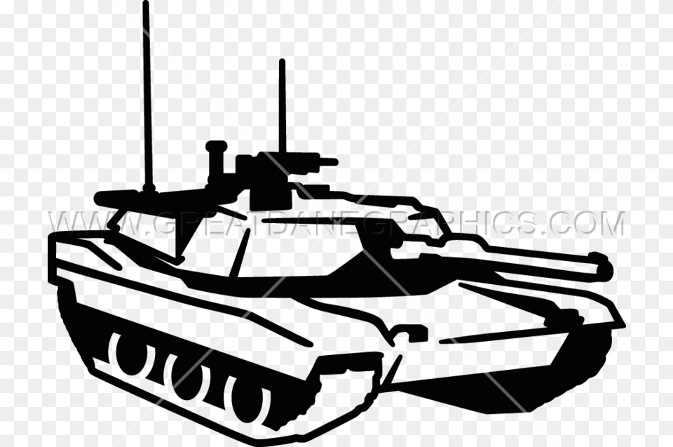 Desert Tank Production Ready Artwork For T Shirt Printing, Armored, Vehicle, Transportation, Weapon Free Png Download