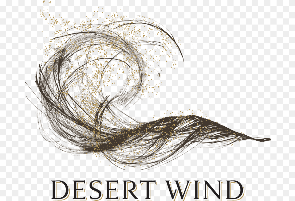 Desert Wind Winery Desert Wind Wine Logo, Art, Graphics, Text, Chandelier Free Transparent Png