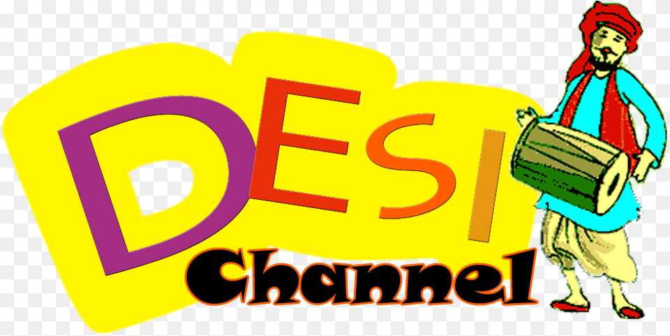 Desi Channel Logo Desi Channel, Person, Bag, Face, Head Png Image