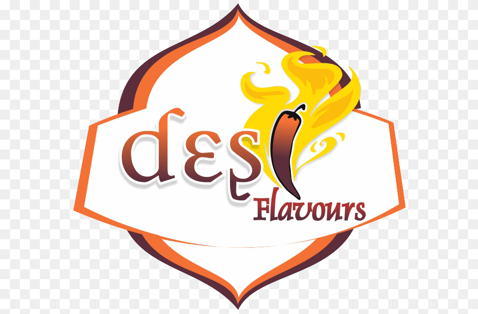 Desi Flavours Label, Light, Torch, Logo, Person Png Image