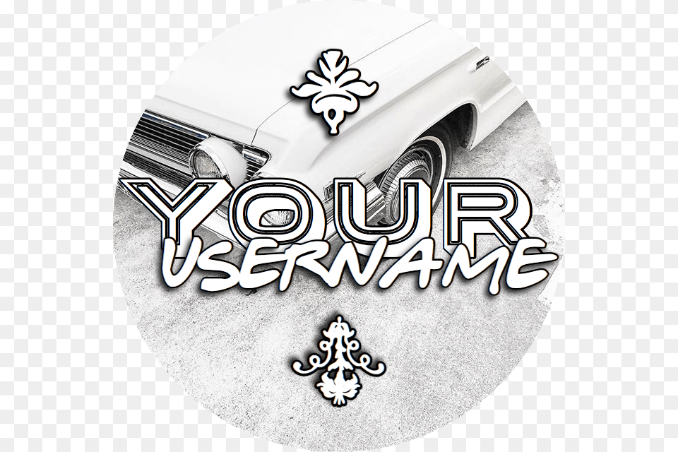 Design A Custom Aesthetic Social Media Icon Aka Profile Black And White Aesthetic Car, Alloy Wheel, Vehicle, Transportation, Tire Free Png Download