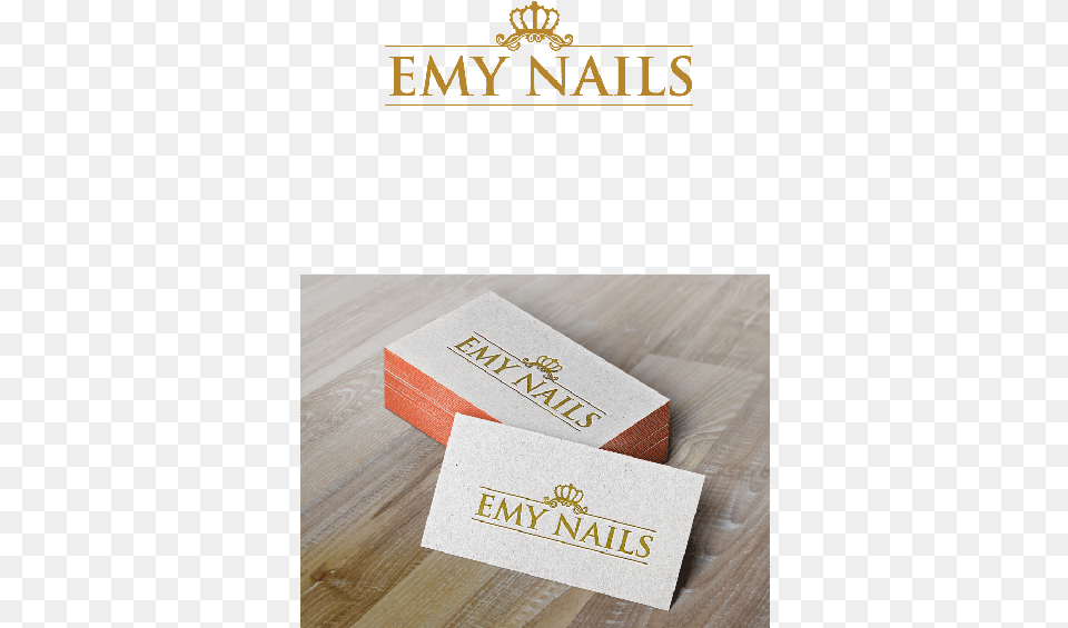 Design A Extradonary Logo For A Nails Studio By Aotes Business Card, Paper, Text Free Transparent Png