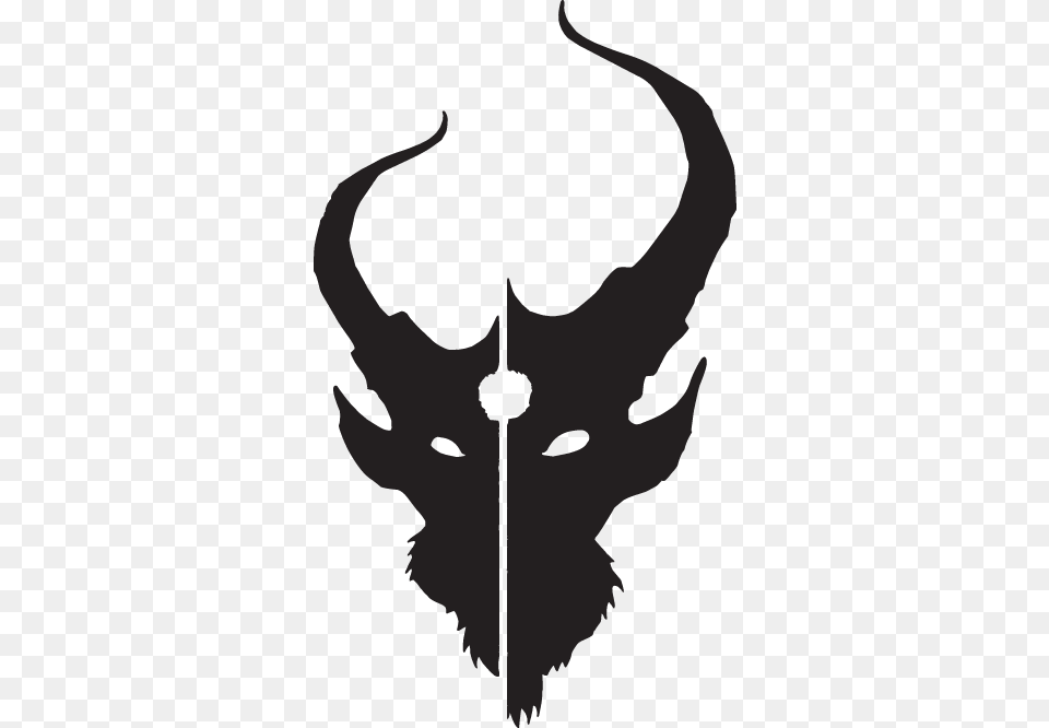 Design A Poster For Demon Hunter Creative Ies Demon Hunter Logo, Stencil, Adult, Female, Person Png Image