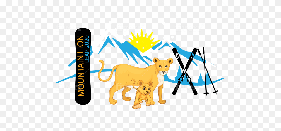 Design Amazing Animal Mascot Logo Illustration, Lion, Mammal, Wildlife Free Png Download