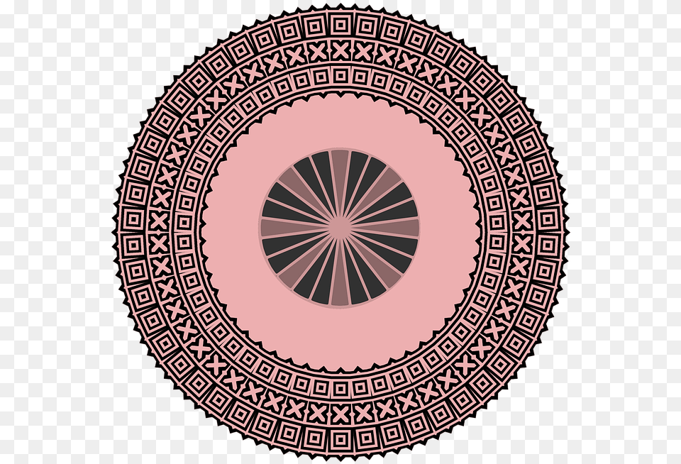 Design Circular Aztec Symbol Pattern Intricate Trio World School Logo, Home Decor, Rug, Machine, Wheel Free Png