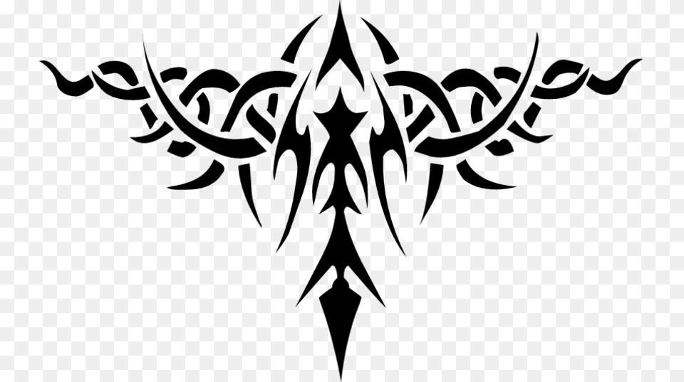 Design Download Tribal Tattoo, Gray Png Image