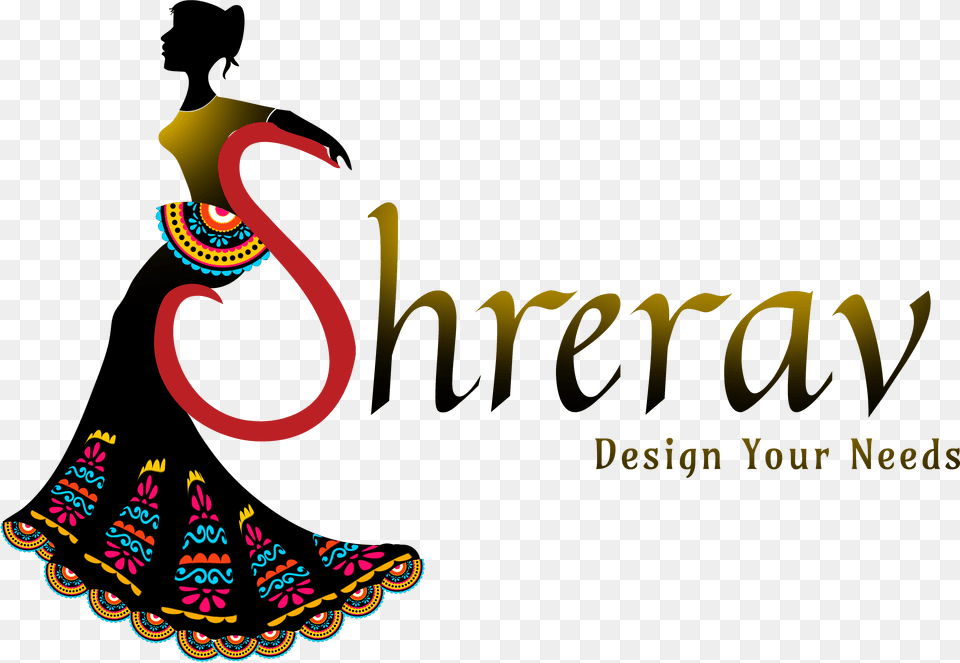 Design Dress Logo, Pattern, Art, Graphics Free Png Download