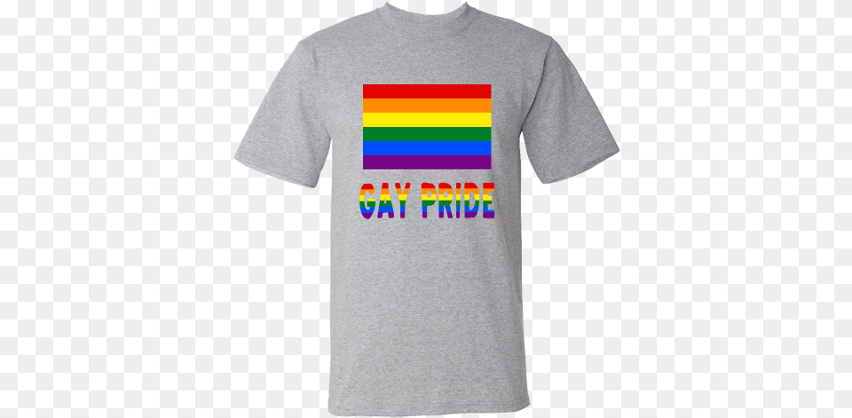 Design Features The Flag Of Gay Pride Rainbow Or Gay Awareness Ribbon, Clothing, T-shirt, Shirt Free Png