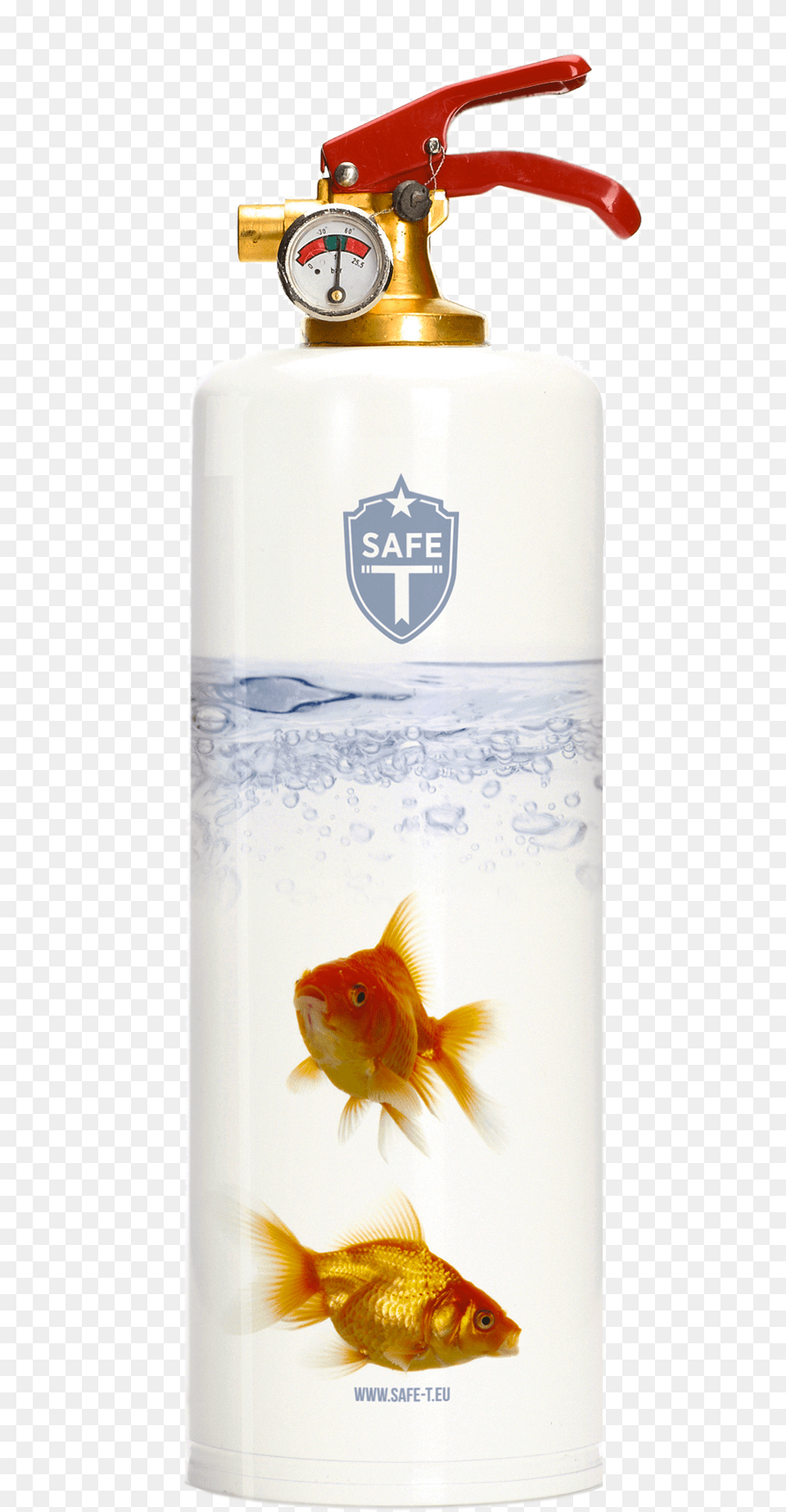 Design Fire Extinguisher Goldfish Bottle, Animal, Fish, Sea Life Png