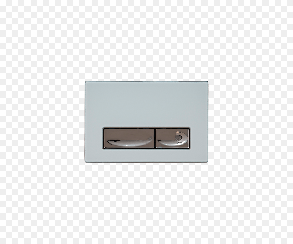 Design Flush Plate White Metal Glass Deko, Electrical Device, Switch, Mailbox Free Png Download