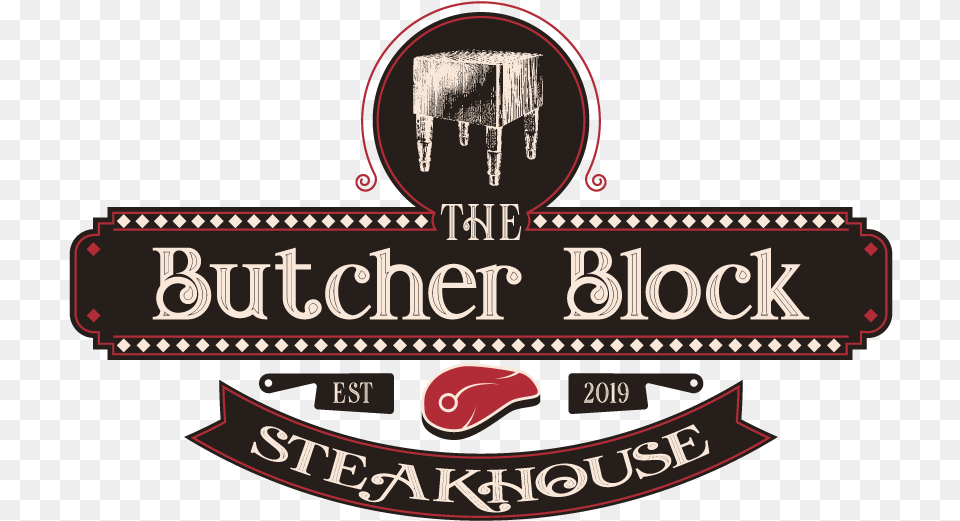 Design For The Butcher Block Steakhouse Language, Architecture, Building, Factory, Logo Png