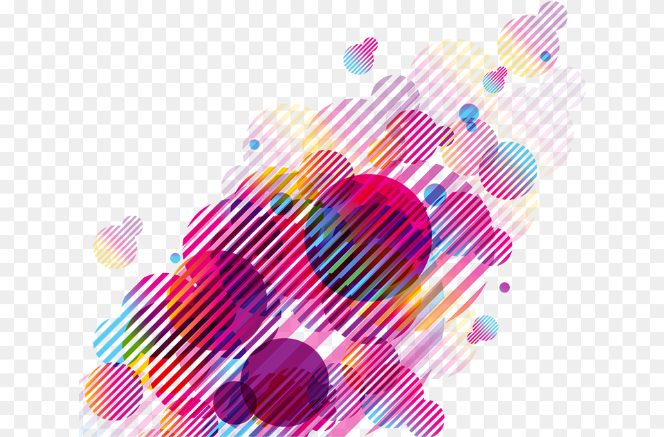 Design For Visual, Art, Graphics, Purple, Pattern Free Png Download