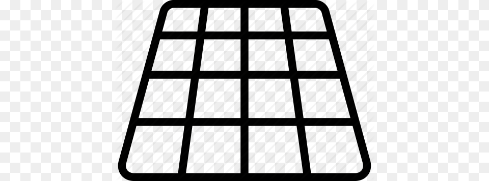 Design Geometric Grid Pattern Perspective Squares Icon, Home Decor Free Transparent Png