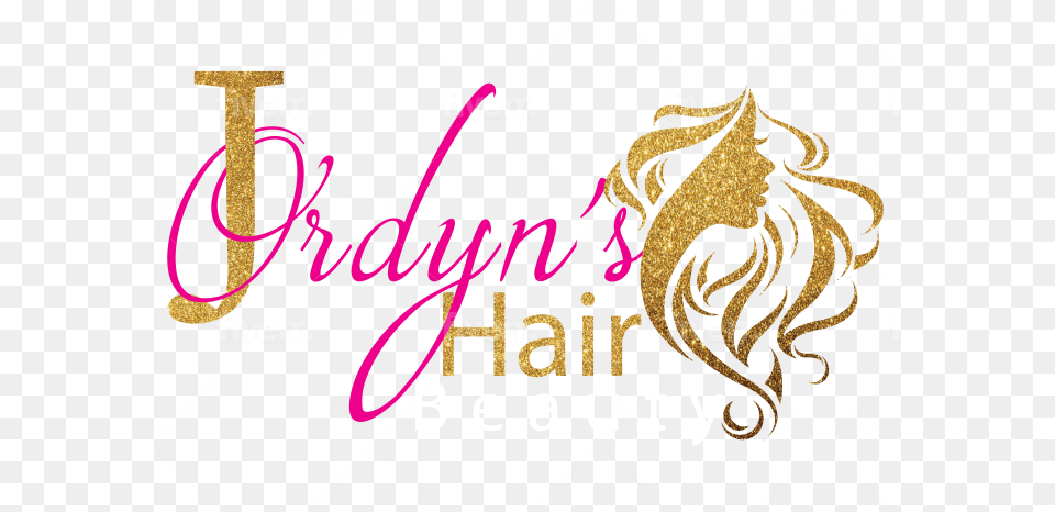 Design Hair Extensions And Barber Salon Logo Professionally Calligraphy, Text, Handwriting, Animal, Mammal Free Png