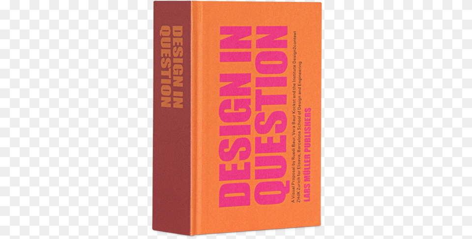 Design In Question Ruedi Baur Vera Baur Kockot, Book, Publication, Novel Free Png Download