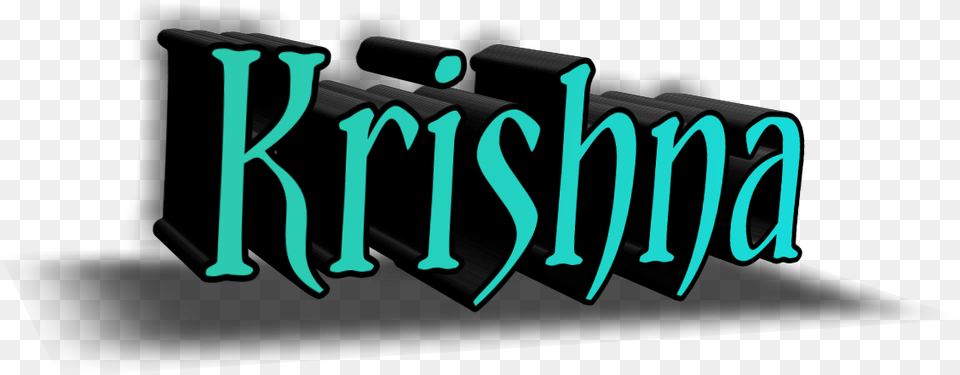 Design Krishna Name Logo, Light, Text, Dynamite, Weapon Png Image