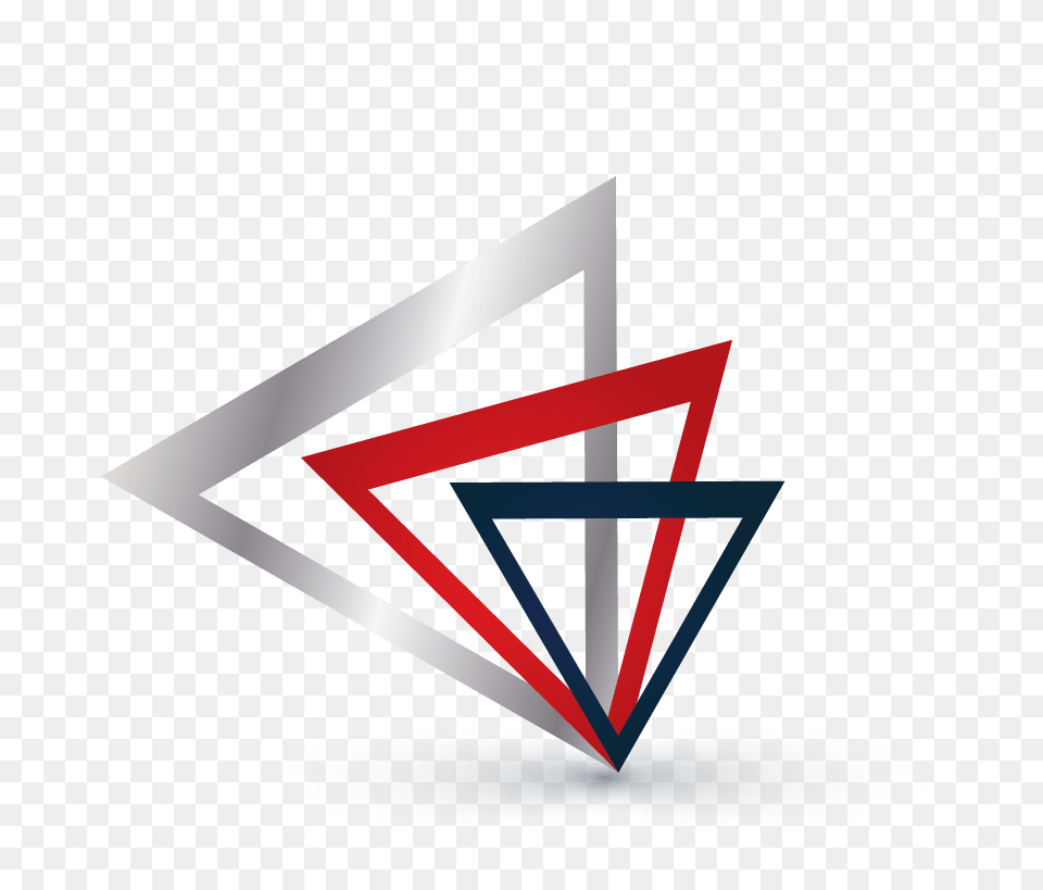 Design Logo Abstract Triangles Online Logo Template, Triangle Free Png Download