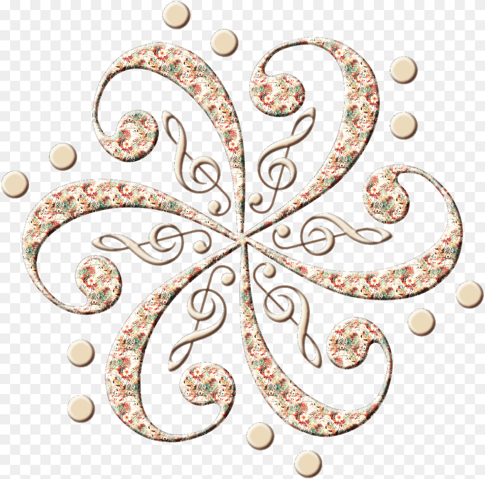 Design Music Symbol Art, Accessories, Floral Design, Graphics, Pattern Png Image