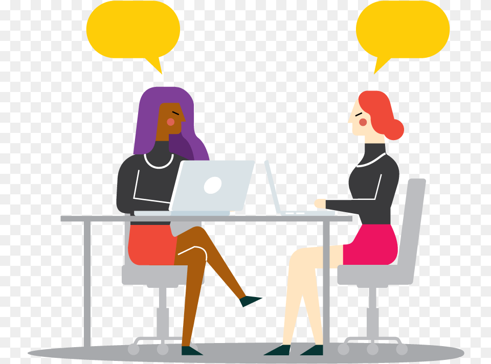 Design Powers 2 Person Conference White Illustration, Furniture, Table, Desk, Adult Free Transparent Png