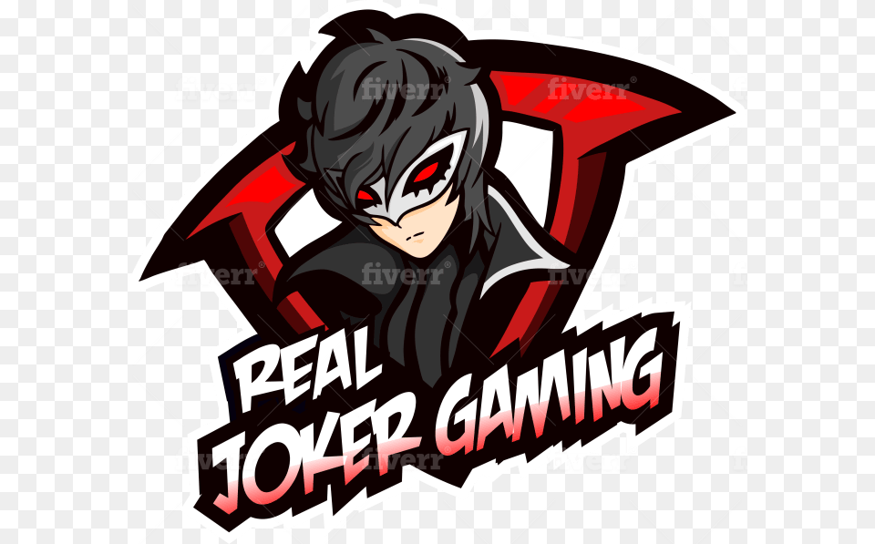 Design Sports Esportgaminganime Logo By Dartdigi Cartoon, Book, Comics, Publication, Face Free Transparent Png