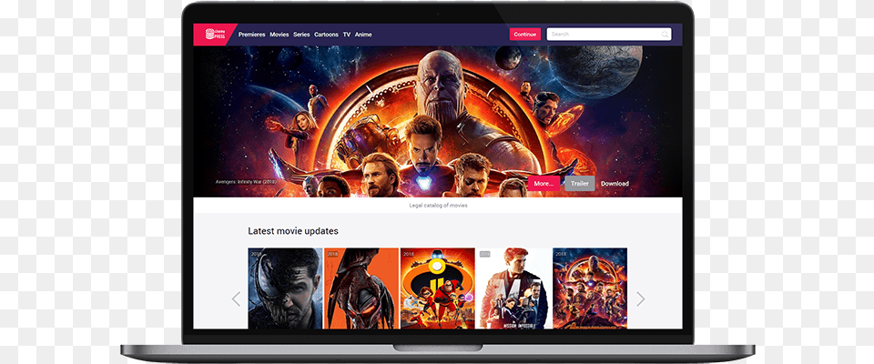 Design Theme Daenerys Avengers Infinity War, Computer, Electronics, Adult, Person Free Png Download