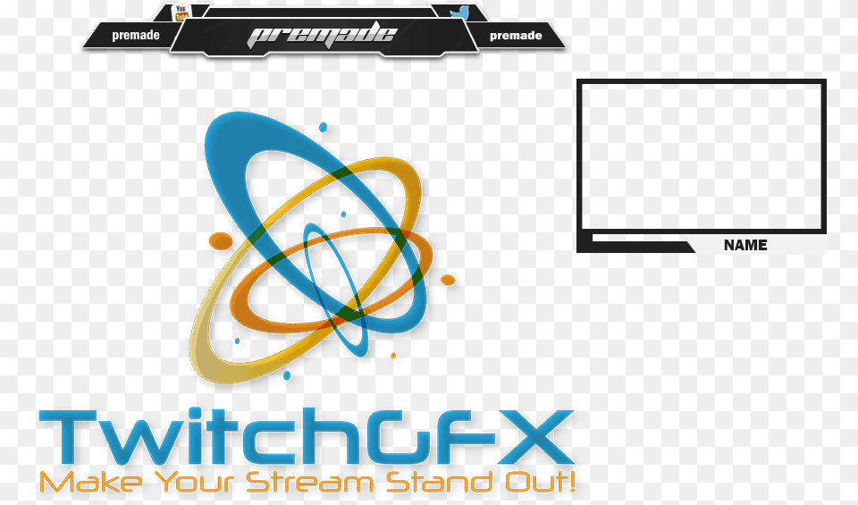 Design Twitch Overlay Psd, Computer, Pc, Electronics, Nature Free Png Download