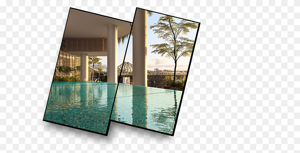 Design Video Wall Mockup Swim And Unwind High Above The City, Architecture, Building, Hotel, Resort Png
