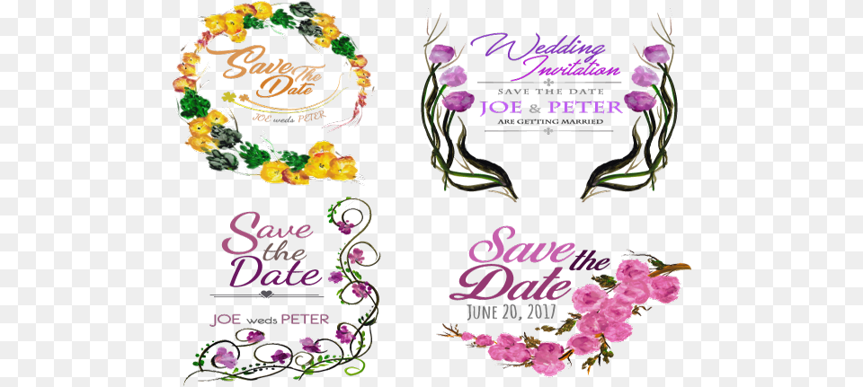 Design Water Color Logo Wedding, Advertisement, Art, Poster, Graphics Png Image