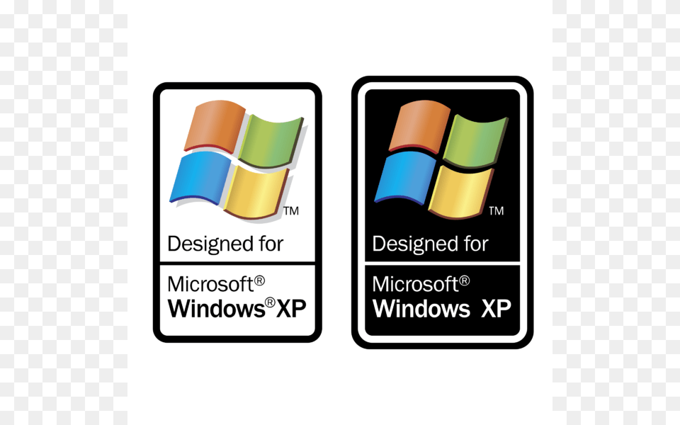 Designed For Microsoft Windows Xp Logo Transparent, Text, Page Png Image